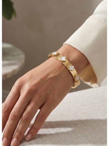 atelier MIU Pozłacana bransoletka z elementami ozdobnymi
