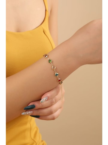 atelier MIU Vergold. Armkette mit Edelsteinen