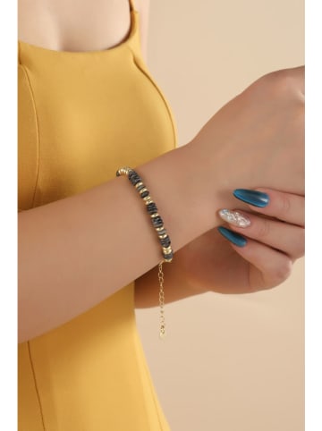 atelier MIU Vergulde armband met edelstenen