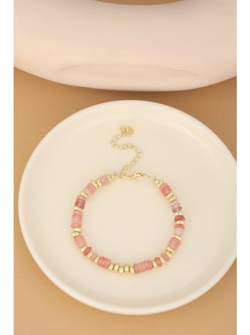 atelier MIU Vergulde armband met edelstenen