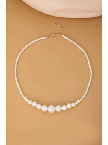 atelier MIU Vergulde ketting met parels - (L)45 cm