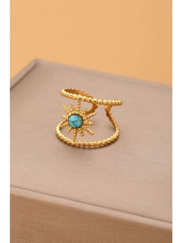 atelier MIU Vergold. Ring mit Edelstein