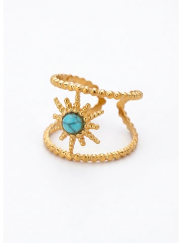 atelier MIU Vergold. Ring mit Edelstein