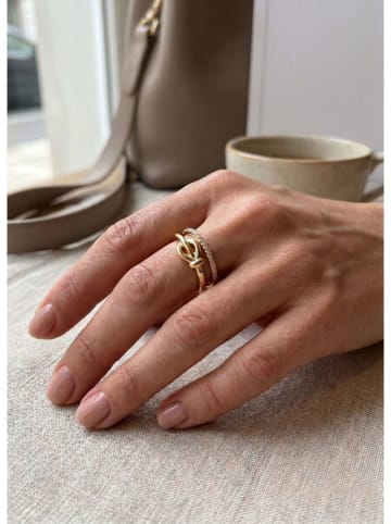 atelier MIU Vergold. Ring mit Edelsteinen