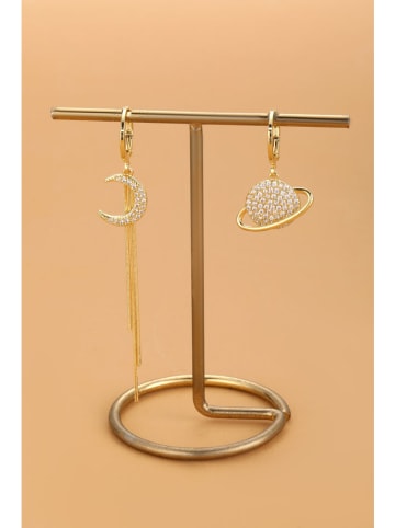 atelier MIU Vergold. Ohrringe mit Edelsteinen