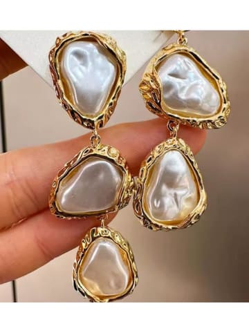 atelier MIU Vergold. Ohrringe mit Perlen
