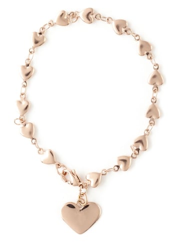 U.S. Polo Assn. Rosévergold. Armkette mit Anhänger