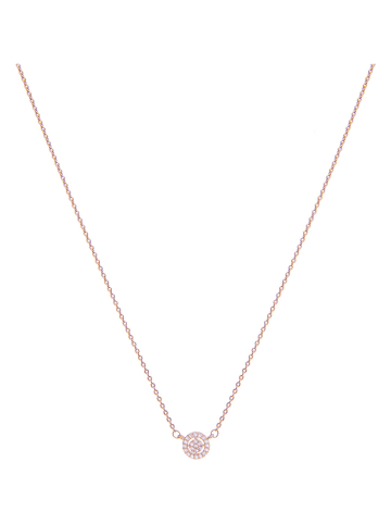 U.S. Polo Assn. Rosévergulde ketting met sierelement - (L)38 cm