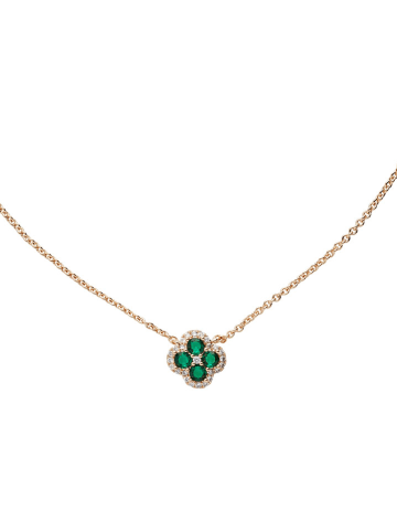 U.S. Polo Assn. Vergulde ketting met sierelement - (L)38 cm