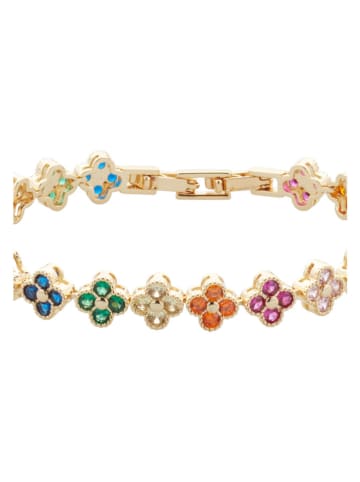 U.S. Polo Assn. Vergulde armband met kristallen