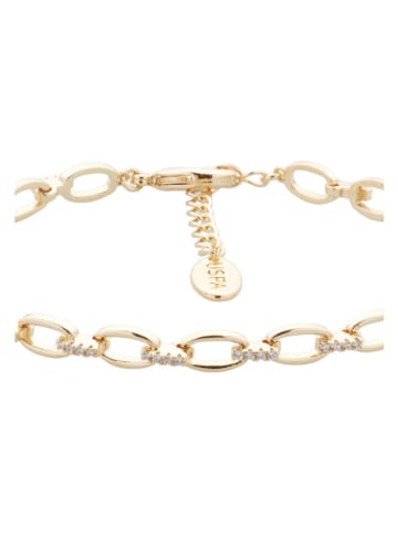 U.S. Polo Assn. Vergold. Armkette mit Edelsteinen