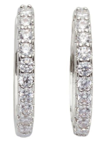 U.S. Polo Assn. 3-delige set: gecoate oorringen met kristallen