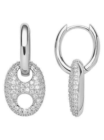 U.S. Polo Assn. Kolczyki-kreole z kryształami