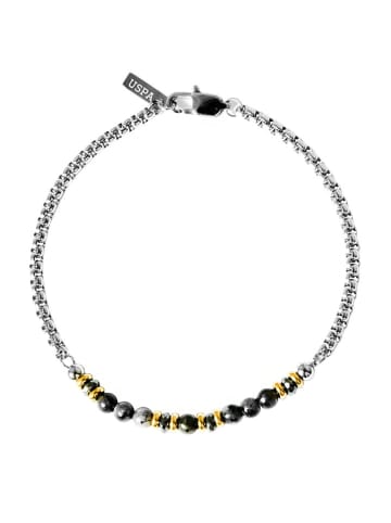 U.S. Polo Assn. Bransoletka z labradorytami