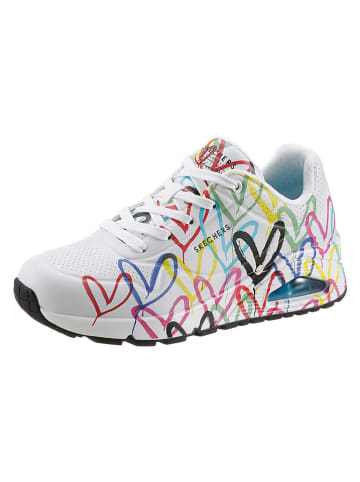 Skechers Sneakers wit/meerkleurig