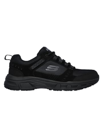 Skechers Leder-Sneakers "Oak Canyon" in Schwarz