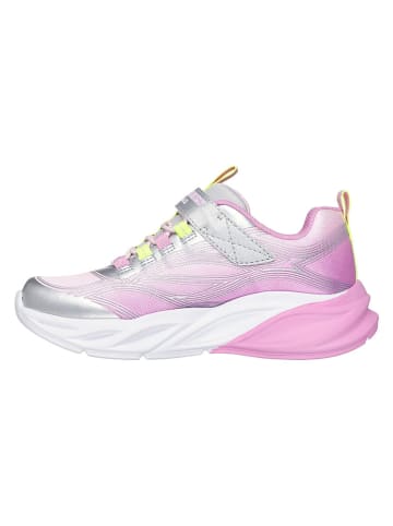 Skechers Sneakers paars/zilverkleurig