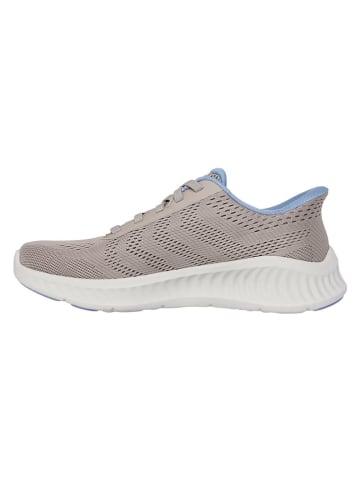 Skechers Sneakersy "Go Walk Now - Khloe" w kolorze szarobrązowym