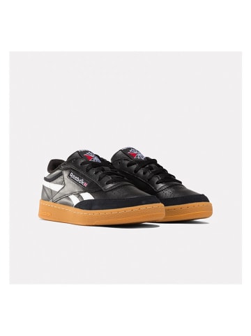 Reebok Skórzane sneakersy "Club C Revenge Vintage" w kolorze czarnym