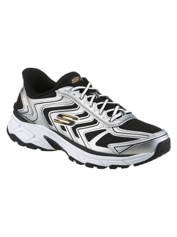 Skechers Sneakers "Stamina Sport" zwart/zilverkleurig