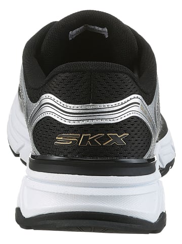 Skechers Sneakers "Stamina Sport" zwart/zilverkleurig