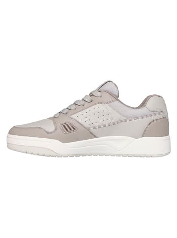 Skechers Skórzane sneakersy "Koopa - Harry Kane" w kolorze beżowym