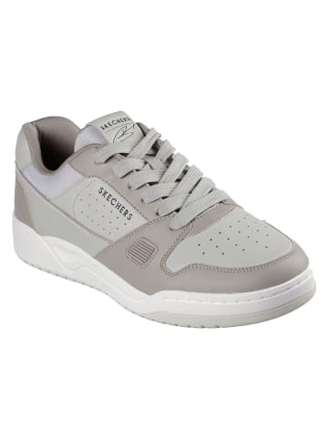 Skechers Skórzane sneakersy "Koopa - Harry Kane" w kolorze beżowym