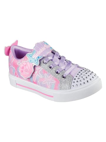 Skechers Sneakersy w kolorze różowym