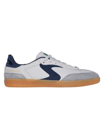 Skechers Leren sneakers grijs