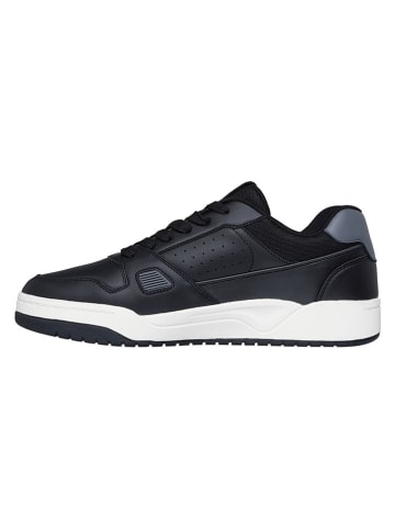 Skechers Skórzane sneakersy w kolorze czarnym