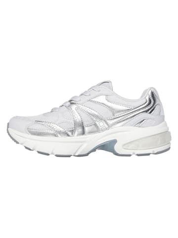 Skechers Sneakers wit/zilverkleurig