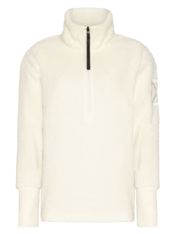 Didriksons Fleece trui "Monia" wit