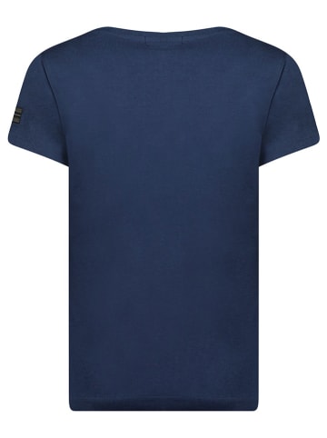 Geographical Norway Shirt "Jeduction" donkerblauw