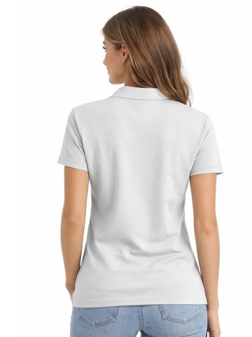 Geographical Norway Koszulka polo "Krystaline" w kolorze jasnoszarym