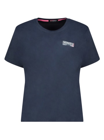 Geographical Norway Shirt in Dunkelblau