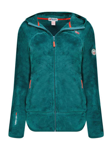 Geographical Norway Fleecejacke "Upalood" in Dunkelgrün