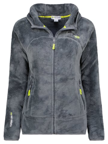 Geographical Norway Kurtka polarowa "Upalood" w kolorze ciemnoszarym