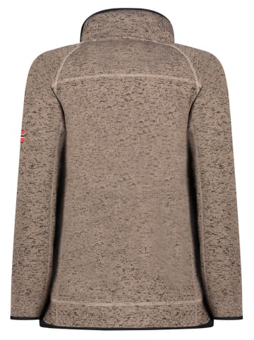 Geographical Norway Kurtka polarowa "Title" w kolorze beżowym