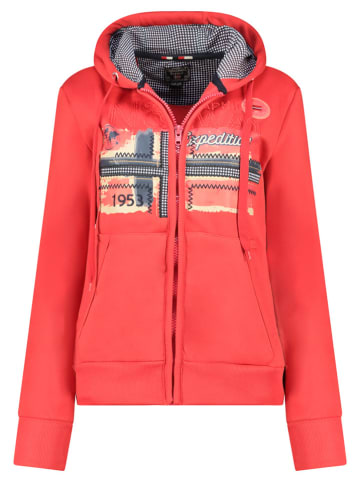 Geographical Norway Sweatjacke "Farlotte" in Rot