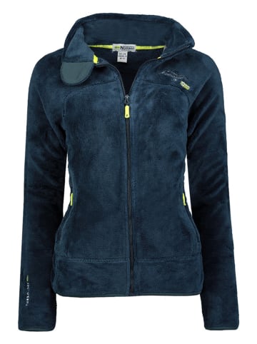 Geographical Norway Kurtka polarowa "Upaline" w kolorze granatowym