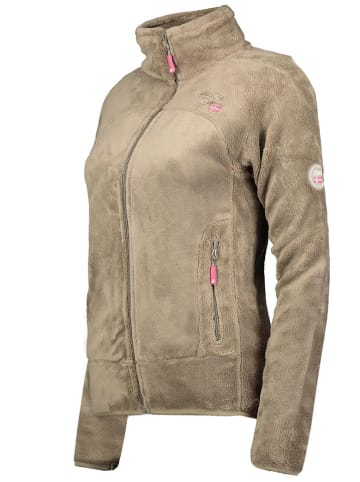 Geographical Norway Fleece vest "Upaline" taupe