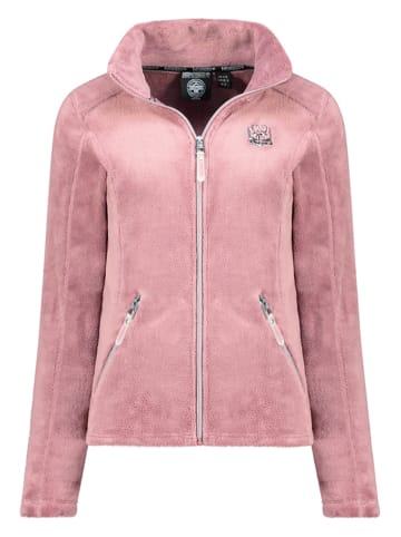 Geographical Norway Kurtka polarowa "Ticarina" w kolorze różowym