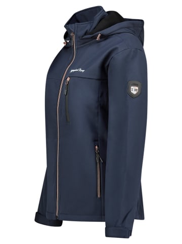 Geographical Norway Kurtka softshellowa "Tounia" w kolorze granatowym