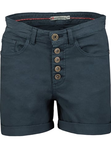 Geographical Norway Bermudy "Pisak" w kolorze granatowym