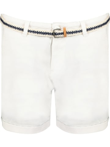 Geographical Norway Bermudy "Petale" w kolorze białym