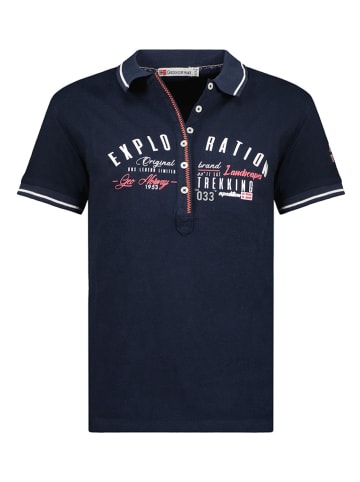 Geographical Norway Poloshirt in Dunkelblau