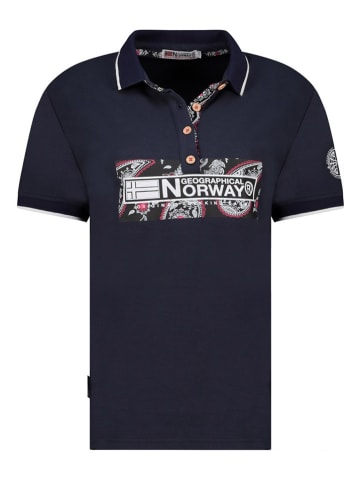 Geographical Norway Poloshirt in Dunkelblau