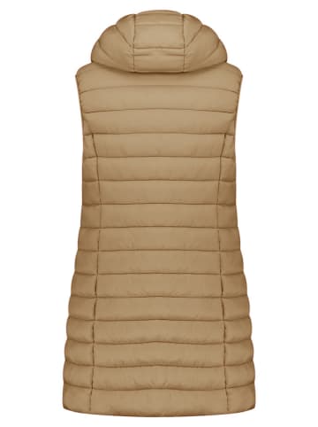 Geographical Norway Steppweste "Vatikolor" in Hellbraun