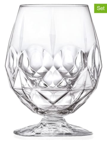 RCR cristalleria 6-delige set: sterke drankglazen "Alkemist" - 530 ml