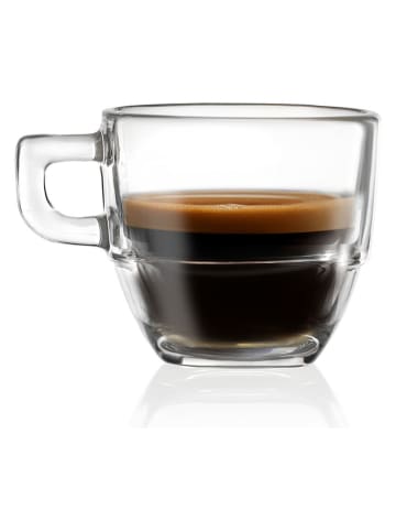 RCR cristalleria 6er-Set: Espressotassen "Impilabile" - 80 ml